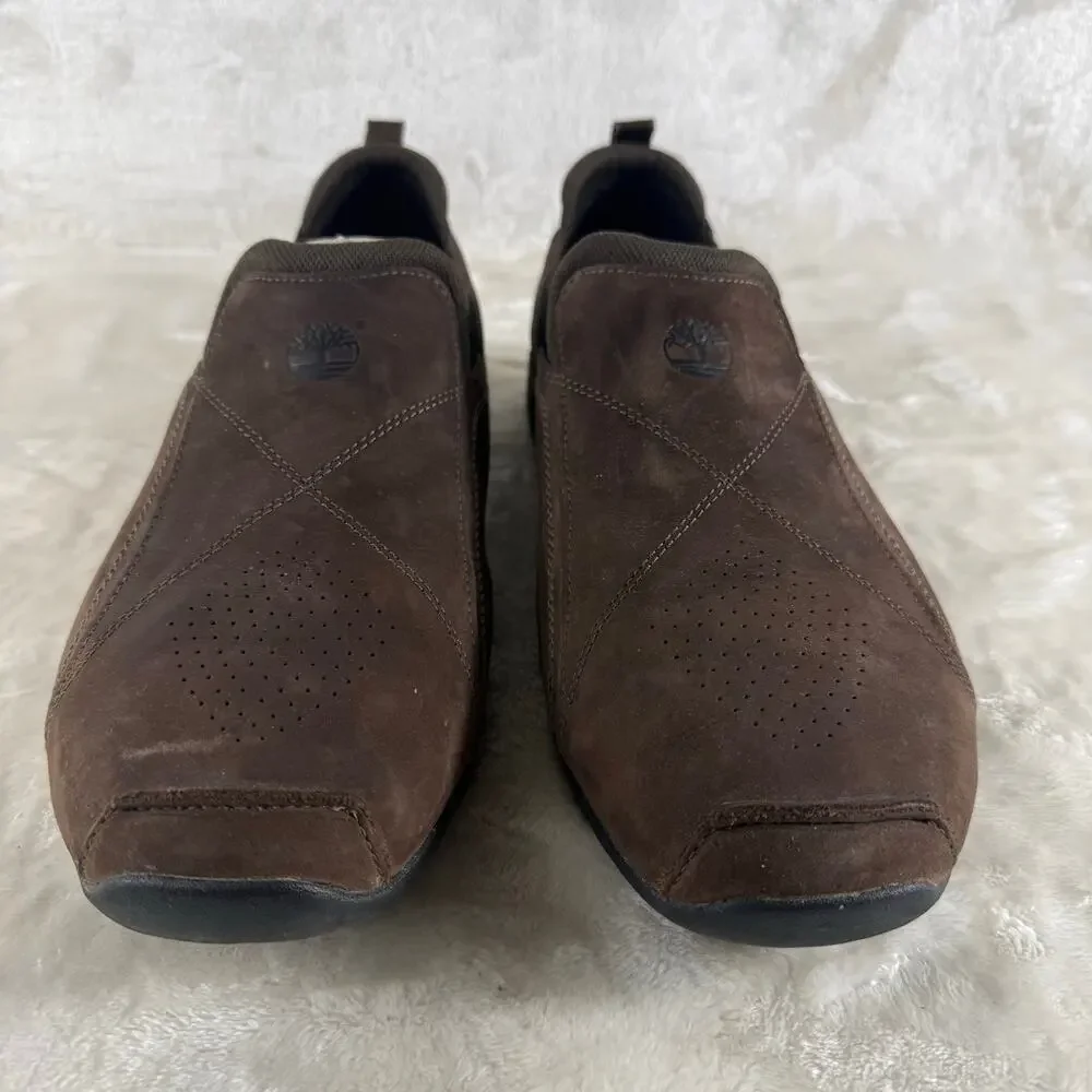 Timberland Suede Leather Slip On Shoes Men's Size 13M Casual Outdoors